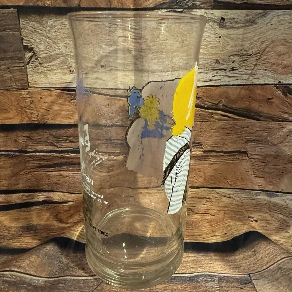 Vintage 1982 ET Pizza Hut Glass Be Good Limited Edition Collectors Series Promo